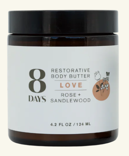 Rose + Sandalwood Body Butter from 8 Days