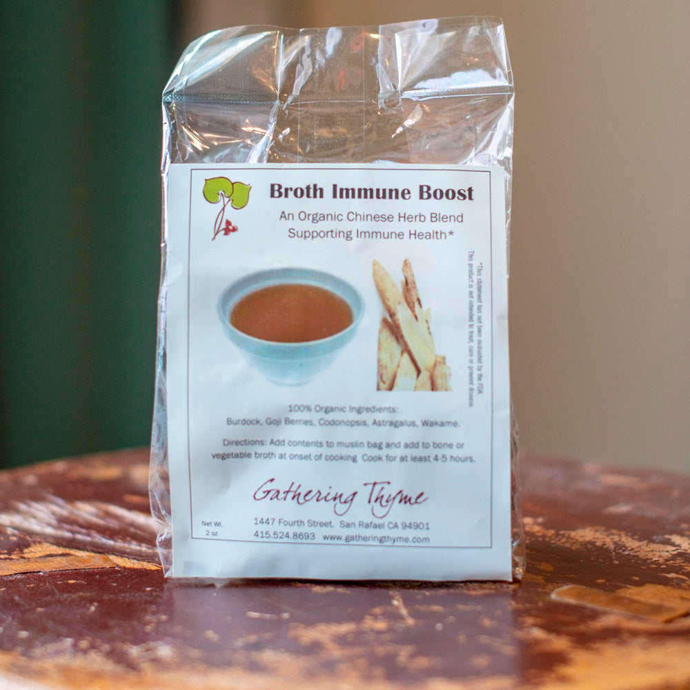 Broth Immune Boost Gathering Thyme