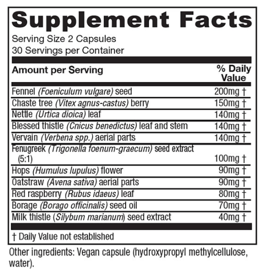 Lactation Blend - Vitanica