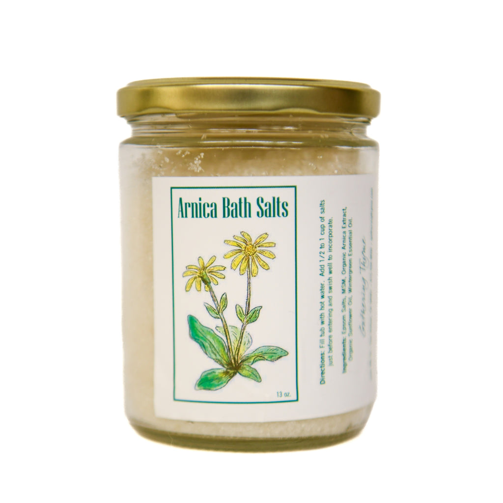 Arnica Bath Salts Gathering Thyme
